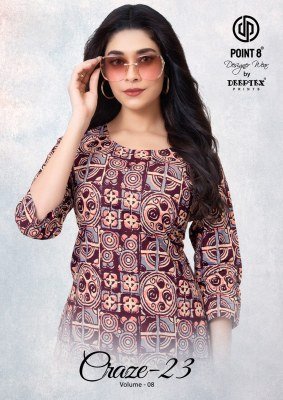 DEEPTEX CRAZE VOL-8 Pure Cotton Printed Co-Ord Set wholesale catalogs