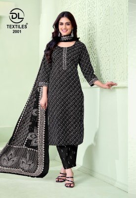 DL Textiles Nayarang Vol 2 Pure Cotton Readymade Kurti Pant And Dupatta Wholesale  kurtis catalogs