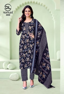 DL Textiles Nayarang Vol 2 Pure Cotton Readymade Kurti Pant And Dupatta Wholesale  kurtis catalogs