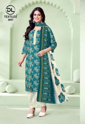 DL Textiles Nayarang Vol 2 Pure Cotton Readymade Kurti Pant And Dupatta Wholesale  kurtis catalogs