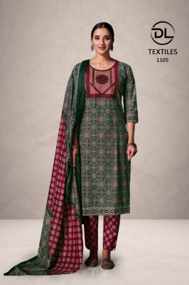 DL Top secret vol 1 pure cotton printed readymade suit catalogue  readymade suit catalogs