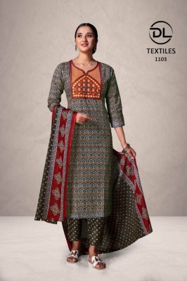 DL Top secret vol 1 pure cotton printed readymade suit catalogue  readymade suit catalogs