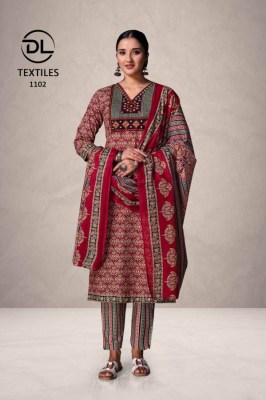 DL Top secret vol 1 pure cotton printed readymade suit catalogue  readymade suit catalogs