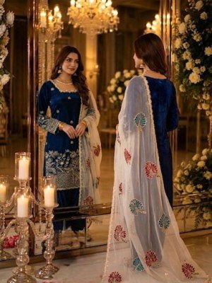 DN 1154 Designer Party Wear Pure Fendi Silk Top Farshi Palazzo with Organza Dupatta Set Fancy Palazzo suit catalogue