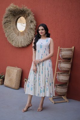 DN 1248 Premium Designer Readymade Printed Cotton Anarkali Kurti  kurtis catalogs