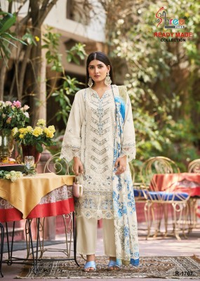 DN 1767 by Shree fabs Fancy Cotton cambric top pant with dupatta concept with affordable range readymade suit catalogs