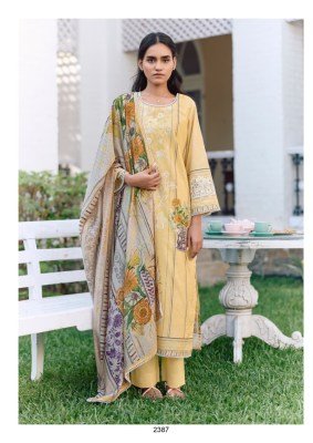 DN 2387 to DN 2390 Kimora Seher Vol-86 Cotton Lawn Dress Material Set dress material catalogs