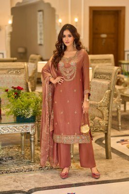 DN 50174  3-Piece Suit with Dupatta and Santoon Pant Size wise Combo Set