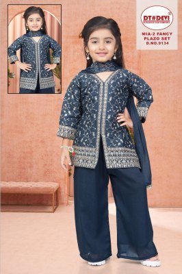 DT Devi D No  9134 Mia 2 Exclusive  Star Gorjet Embroidered Top Palazzo Set with Dupatta Wholesale Amavi