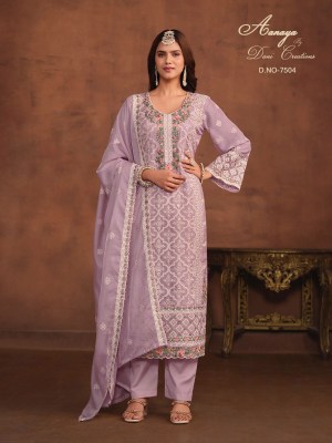 Dani creation by Aanaya vol 175 super quality fancy soft organza pakisatani suit catalogue at affordable price pakistani suit catalogs