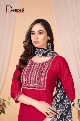 Dee Cee Joy Vatican Embroidered Patiala Suit Set  Computer Embroidery Neck And Border  Cotton Print Patiala And Dupatta Wholesale kurtis catalogs