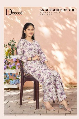 DeeCee Paulami Vatican Print Fabric Straight Kurti with Panel Button Patti and Sleeve Button Plazo Wholesale kurtis catalogs