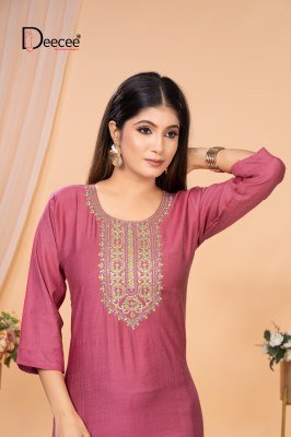 Deecee Tasveer Vartican Pattern State Flared Kurti with Inner And Computer Embroidery Wholesale kurtis catalogs