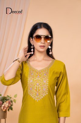 Deecee Tasveer Vartican Pattern State Flared Kurti with Inner And Computer Embroidery Wholesale kurtis catalogs