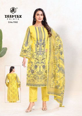 Deepex Roohi Zaara Vol 7 Pure Cotton Lawn Poplin Unstitched Salwar Suit Dress Material Wholesale dress material catalogs