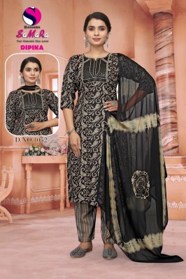 Deepika by Samara heavy capsule foil print kurti pant and dupatta catalogue at amaviexpo  readymade suit catalogs