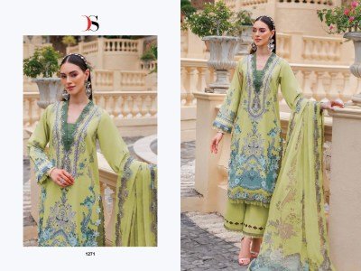 Deepsy Jade Urban Lawn 25 4 Unstitched Heavy Embroidered Cotton Lawn Suit with Digital Chiffon Dupatta Wholesale dress material catalogs