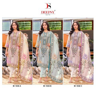 Deepsy Suits M 1038 Abc Viscose Muslin Digital Stitched Rayon Dress Material Wholesale dress material catalogs