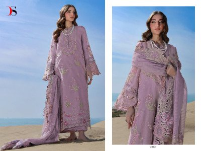 Deepsy Suits Rangrasiya-6 Premium Cotton Embroidered Dress Material Collection dress material catalogs