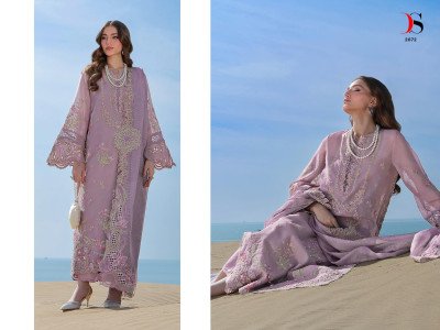 Deepsy Suits Rangrasiya-6 Premium Cotton Embroidered Dress Material Collection dress material catalogs