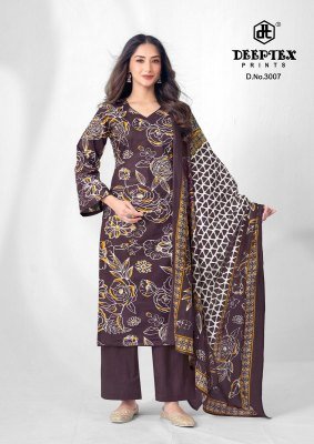 Deeptex Aalia Afreen Vol 3 Dress Material Heavy Cotton Printed Unstitched Premium Cotton Suit Set Wholesale dress material catalogs