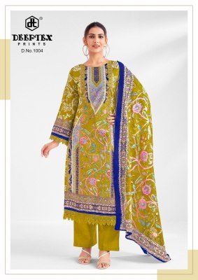 Deeptex Aaysha Noor Vol 1 Heavy Cotton Kurti Pant Set with Dupatta (M–4XL) Karachi suits catalogs