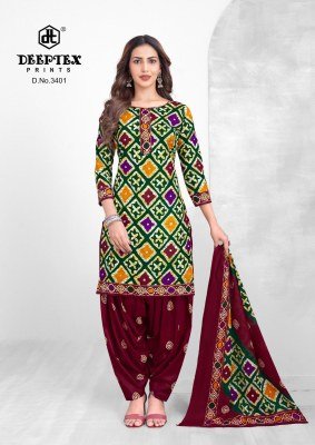Deeptex Batik Plus Vol  34 Pure Cotton Print Dress Material dress material catalogs
