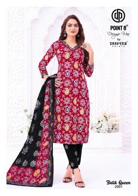 Deeptex Batik Queen Vol 2 Pure Cotton Kurti Pant with Dupatta Batik Printed Ethnic Set Wholesale kurti pant with dupatta Catalogs