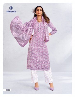 Deeptex Chief Guest Vol 39 Pure Lawn Cotton Unstitched Dress Material Set with Cotton Dupatta Wholesale dress material catalogs