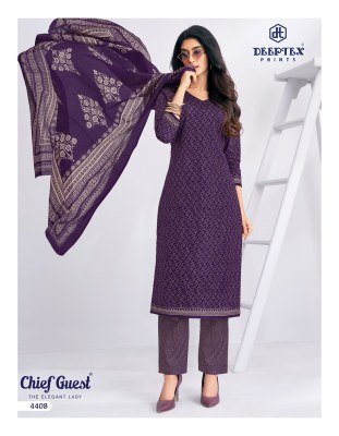 Deeptex Chief Guest Vol-44 Heavy Cotton Dress Material Collection dress material catalogs