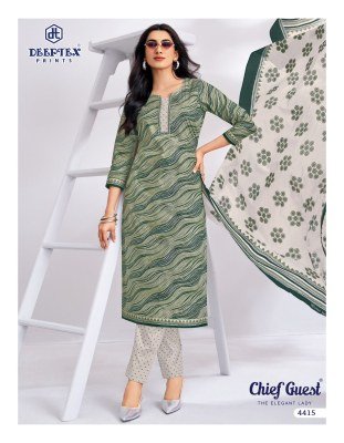 Deeptex Chief Guest Vol-44 Heavy Cotton Dress Material Collection dress material catalogs