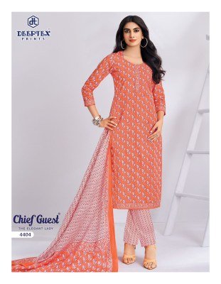 Deeptex Chief Guest Vol-44 Heavy Cotton Dress Material Collection dress material catalogs