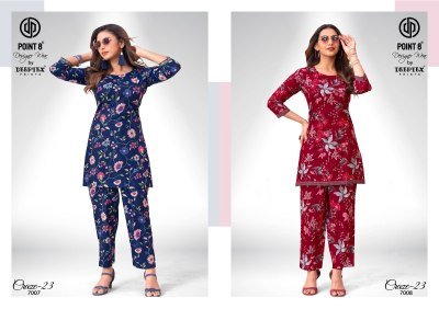 Deeptex Craze-23 Vol 7 Premium Cotton Co-Ord Set co ord set catalogs