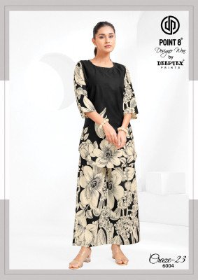 Deeptex Craze23 Vol 6 Cord Set Wholesale Price  co ord set catalogs