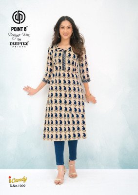 Deeptex I Candy Vol. 1 100% Cotton Readymade Kurti kurtis catalogs