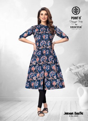 Deeptex Jeevan Sathi Vol 2 Pure Cotton Printed  A Line Kurtis wholesale price  kurtis catalogs