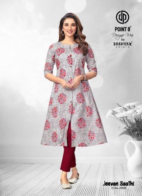Deeptex Jeevan Sathi Vol 2 Pure Cotton Printed  A Line Kurtis wholesale price  kurtis catalogs