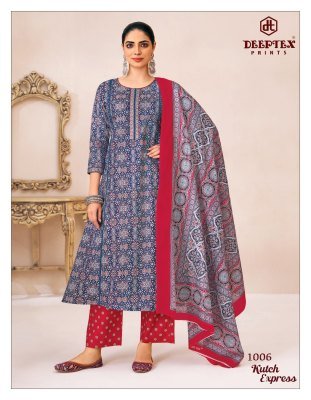 Deeptex Kutuh Express Women s Readymade A Line Long Top with Semi Palazzo Pant And Dupatta Set Wholesale kurtis catalogs