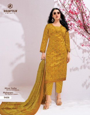 Deeptex Miss India Vol 94 Pure Cotton Printed Dress Material Wholesale Catalog dress material catalogs