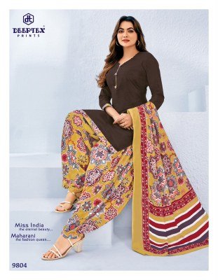 Deeptex Miss India Vol. 98 Pure Cotton Print Unstitched Dress Material dress material catalogs
