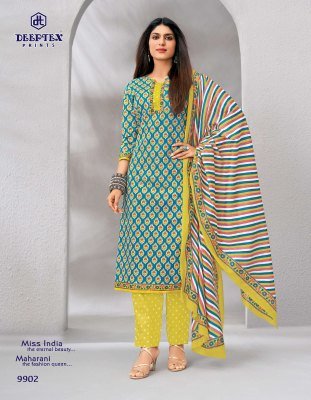 Deeptex Miss India Vol-99 Pure Cotton Printed Dress Material 