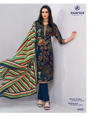 Deeptex Miss India Vol-99 Pure Cotton Printed Dress Material dress material catalogs