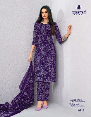Deeptex Miss India Vol-99 Pure Cotton Printed Dress Material dress material catalogs