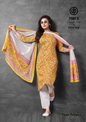 Deeptex Naya Andaaz Vol 12 Pure Cotton Printed Kurti Pant And Dupatta Wholesale kurtis catalogs