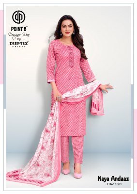 Deeptex Naya Andaaz Vol 18 Pure Cotton Suit Wholesale readymade suit catalogs