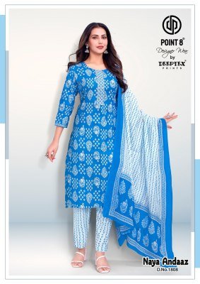 Deeptex Naya Andaaz Vol 18 Pure Cotton Suit Wholesale readymade suit catalogs