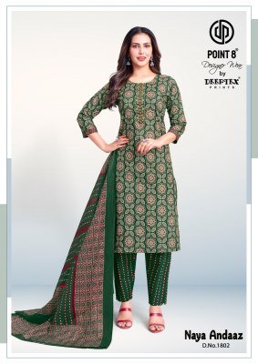 Deeptex Naya Andaaz Vol 18 Pure Cotton Suit Wholesale readymade suit catalogs