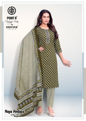 Deeptex Naya Andaaz Vol 18 Pure Cotton Suit Wholesale readymade suit catalogs