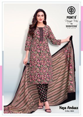 Deeptex Naya Andaaz Vol 18 Pure Cotton Suit Wholesale readymade suit catalogs