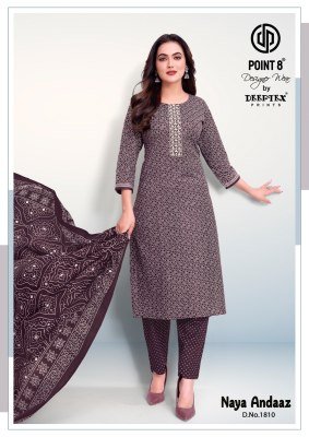 Deeptex Naya Andaaz Vol 18 Pure Cotton Suit Wholesale readymade suit catalogs
